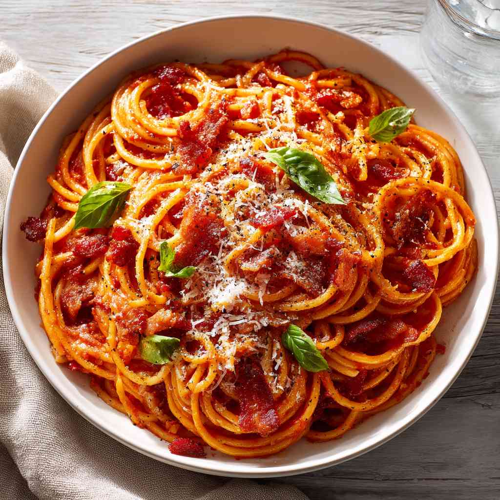 Authentic Amatriciana Pasta Recipe From Rome Amatriciana Pasta