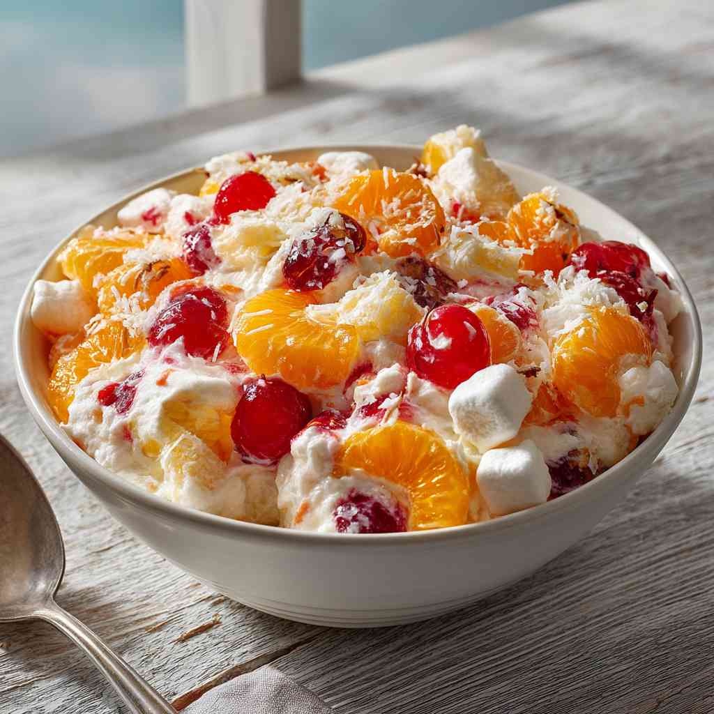 Creamy Ambrosia Salad Recipe for Family Gatherings Ambrosia Salad