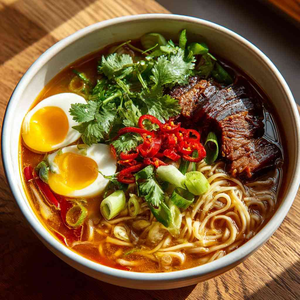 Comforting Asian Noodle Soup Recipe Asian Noodle Soup