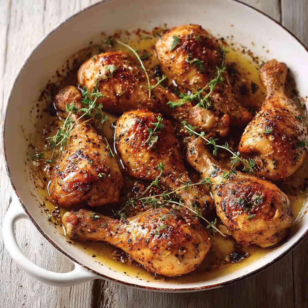 Golden Baked Chicken Drumsticks Recipe Chicken Drumsticks