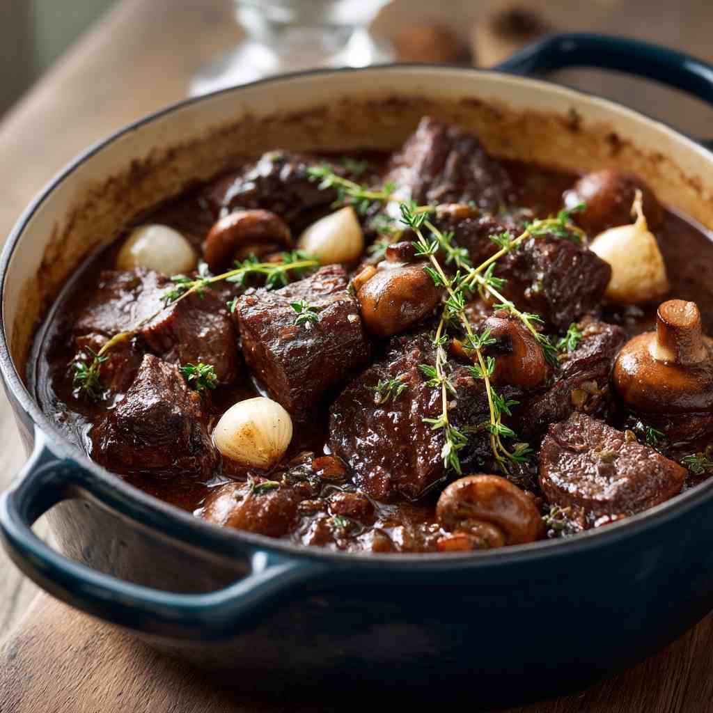 Comforting Beef Bourguignon Recipe for Cozy Evenings Beef Bourguignon