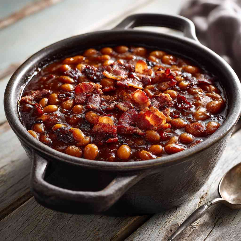 Brown Sugar Baked Beans With Bacon step image 1