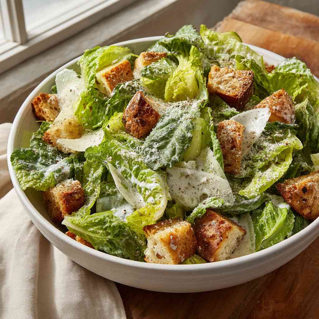Caesar Salad Recipe: Restaurant-Quality at Home Caesar Salad