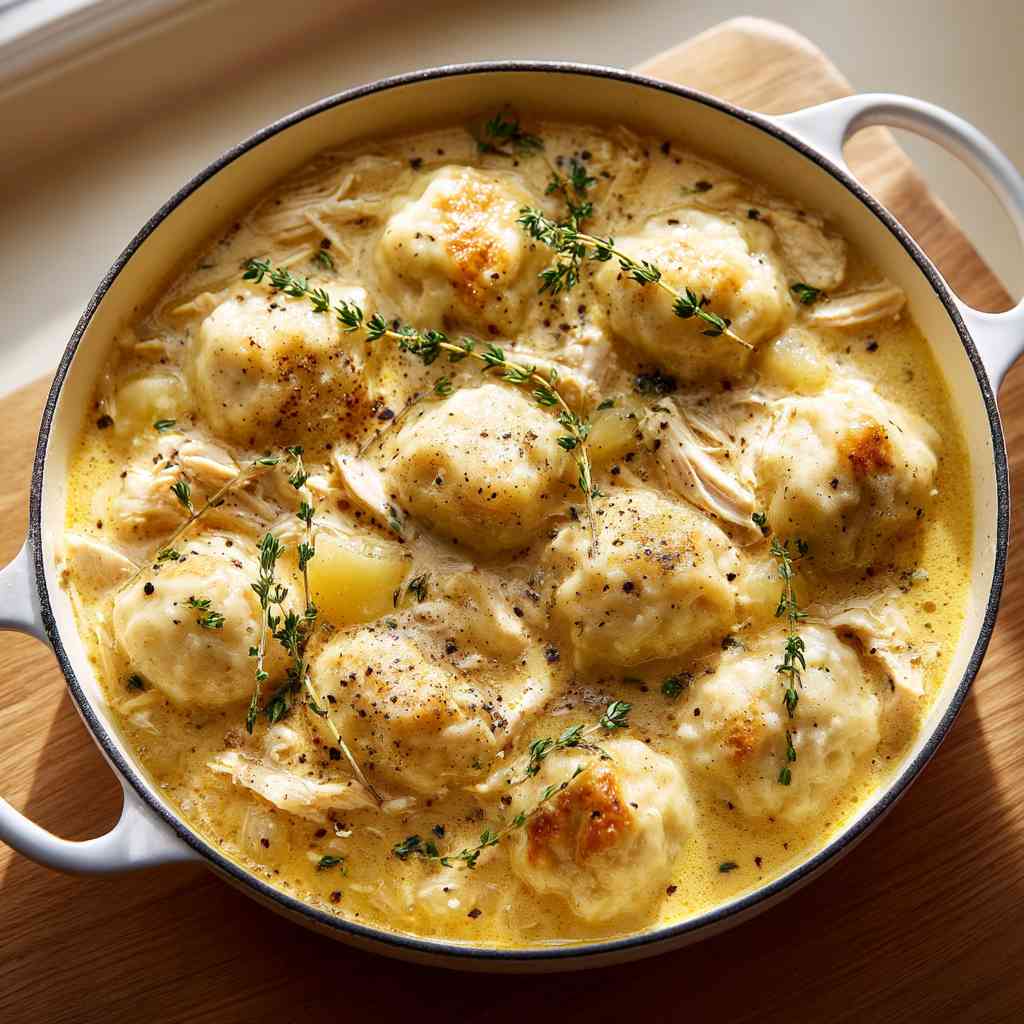 Comforting Chicken and Dumplings Recipe Chicken and Dumplings