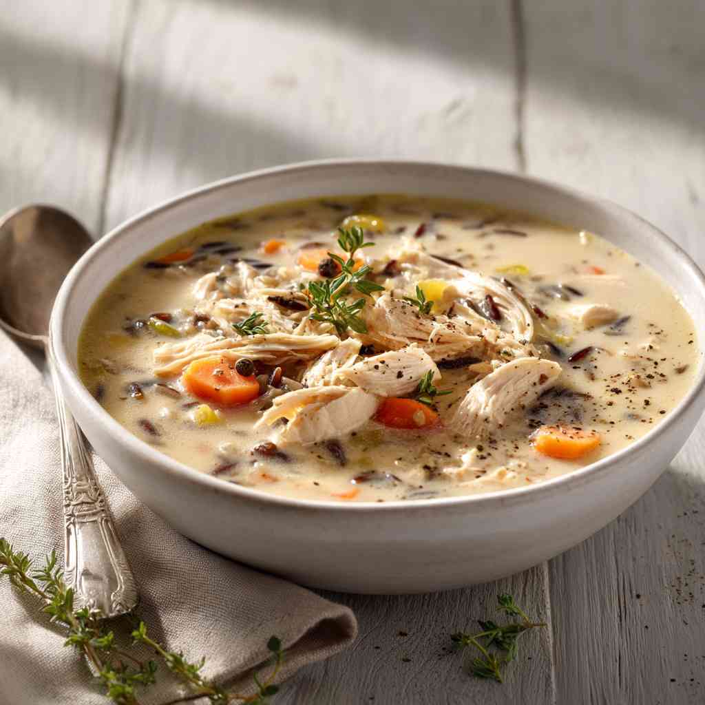 Comforting Chicken Wild Rice Soup Recipe Chicken Wild Rice Soup