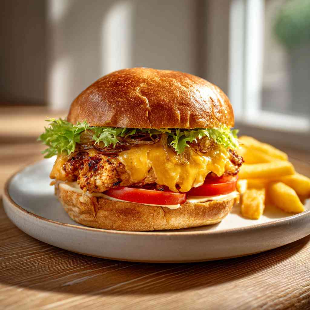 Healthy Chicken Burger Recipe That Actually Satisfies Chicken Burger