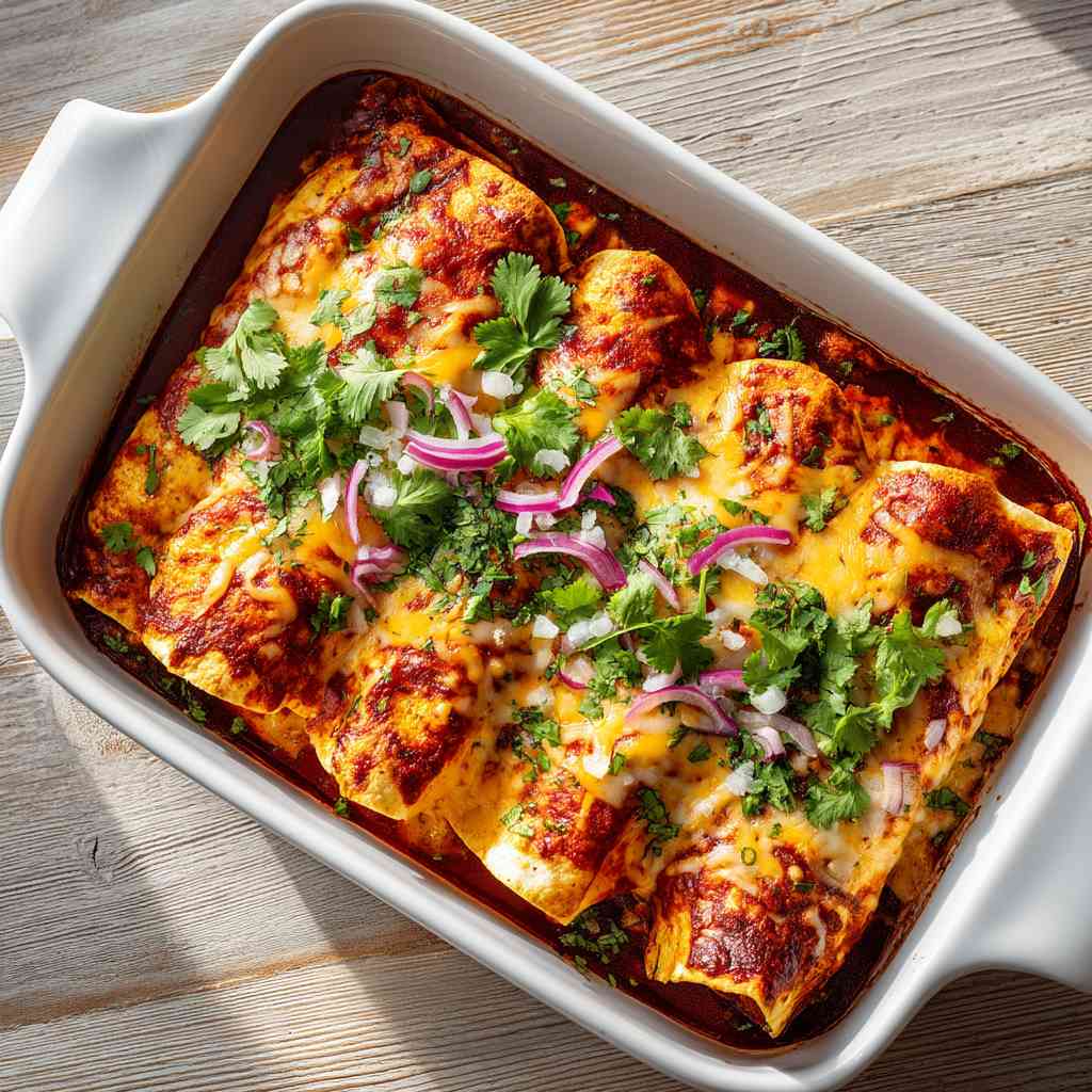 Creamy Chicken Enchilada Recipe for Family Comfort Chicken Enchiladas