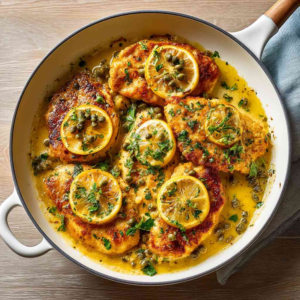 Lemon-Kissed Chicken Piccata Recipe for Romance Lemon Chicken Piccata