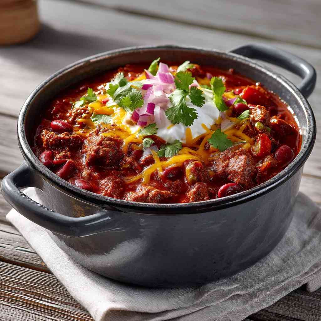 Hearty Chili Recipe for Cold Winter Nights Hearty Chili