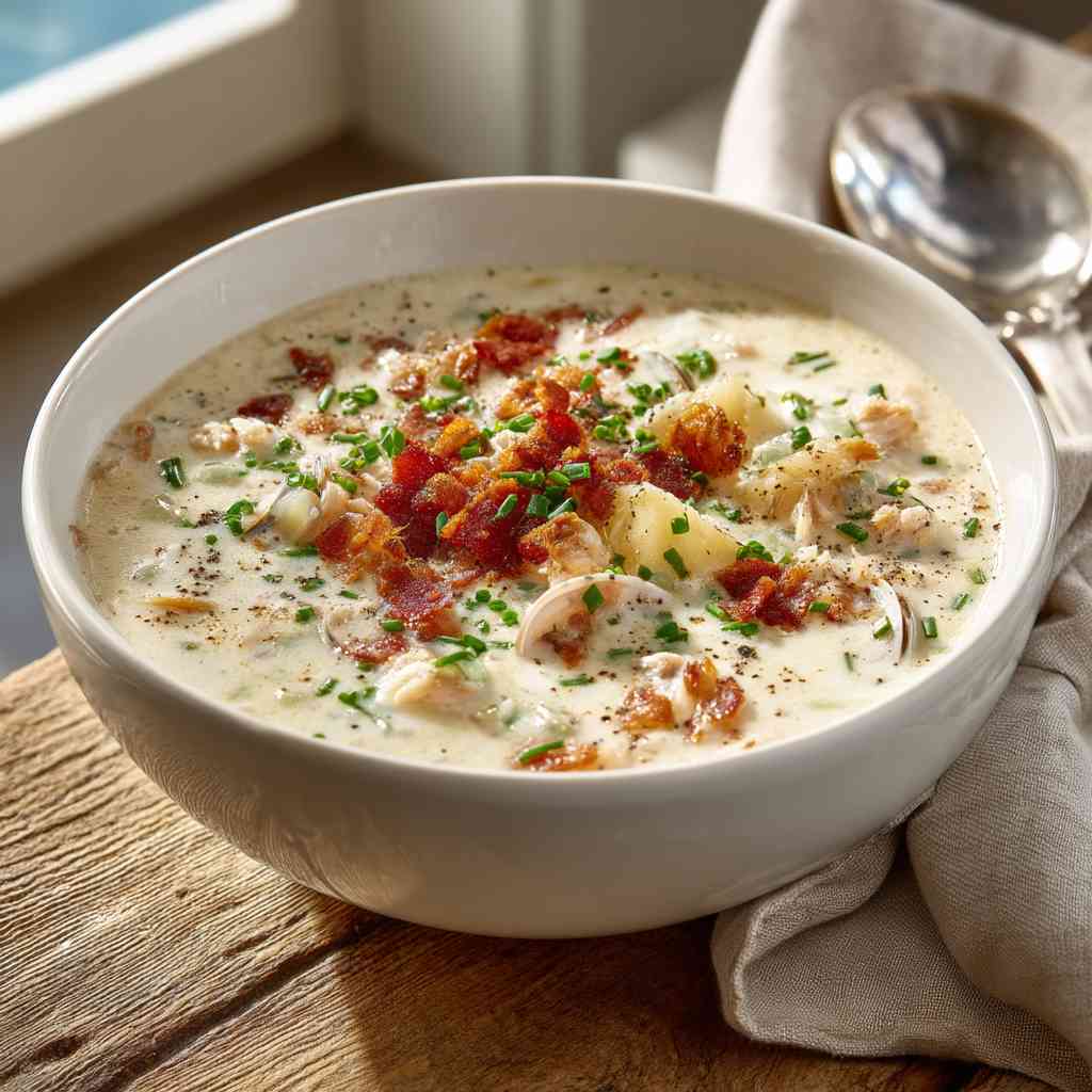 Creamy Homemade Clam Chowder Recipe Creamy Clam Chowder