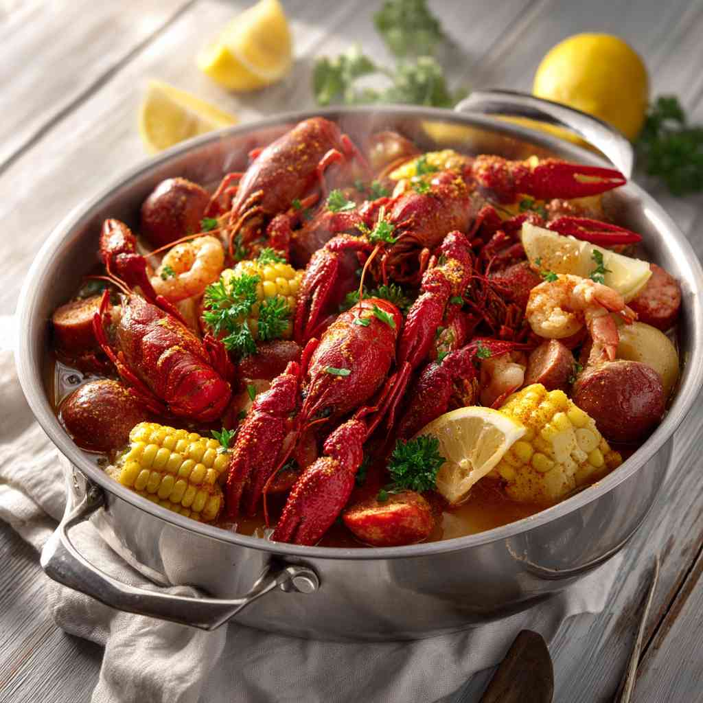 Authentic Louisiana Crawfish Boil Recipe Crawfish Boil