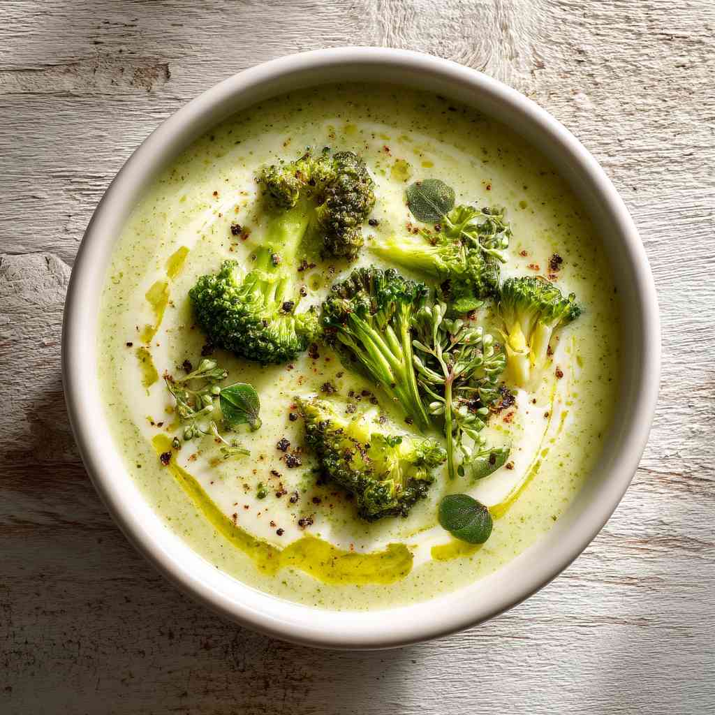 Cream of Broccoli Soup