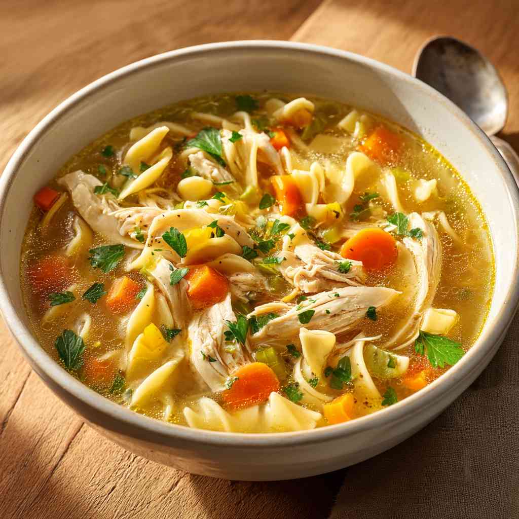Crock Pot Chicken Noodle Soup Recipe for Cozy Nights Chicken Noodle Soup