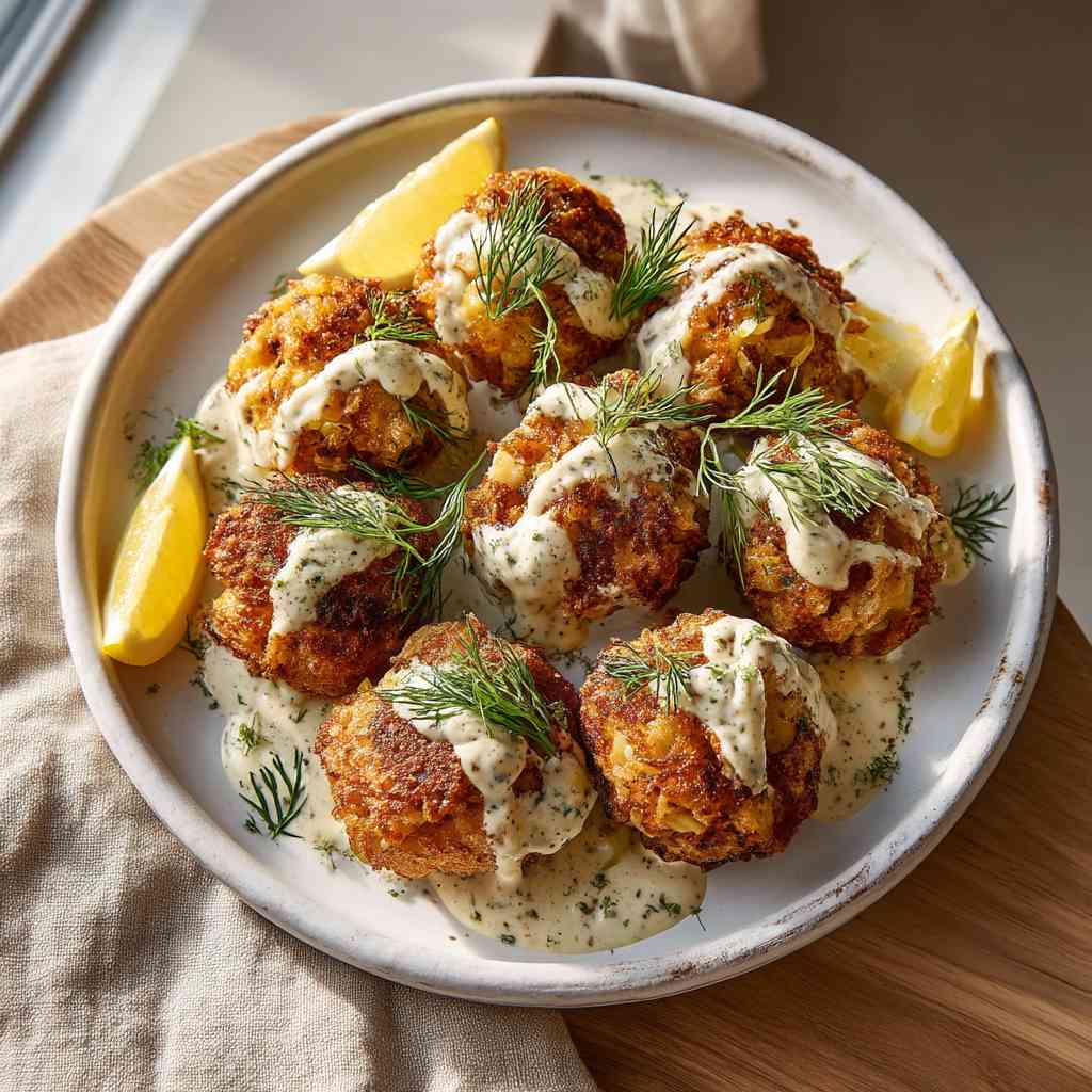 Dill Pickle Chicken Fritters step image 1