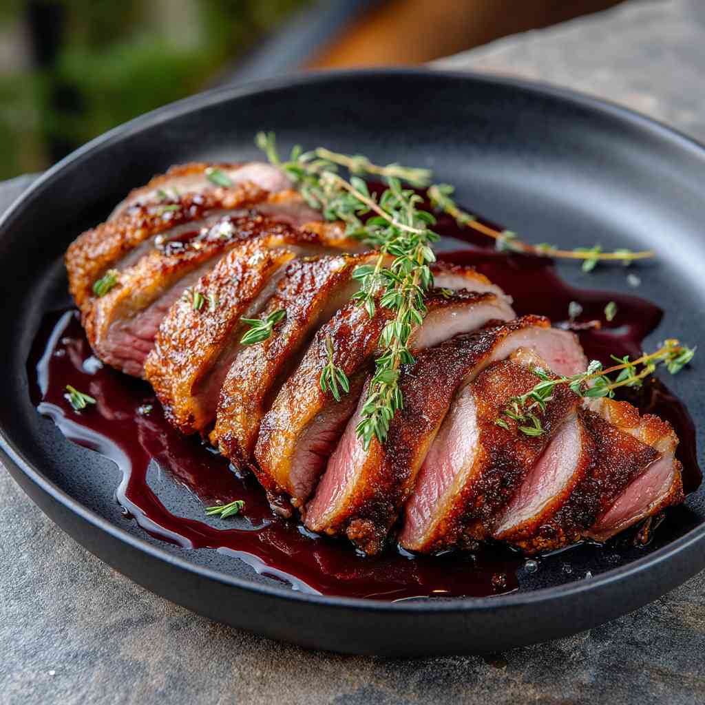Crispy Duck Breast L’orange Recipe With Asian Flair Duck L'Orange