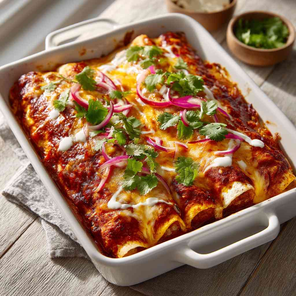 Layered Enchilada Casserole Recipe for Family Comfort Enchilada Casserole