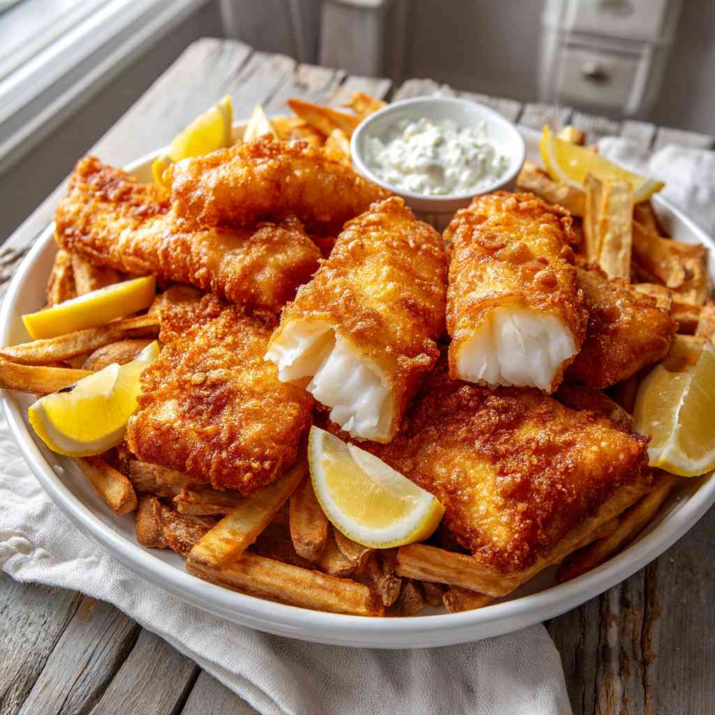 Golden Fish and Chips Recipe Worth Craving step image 1