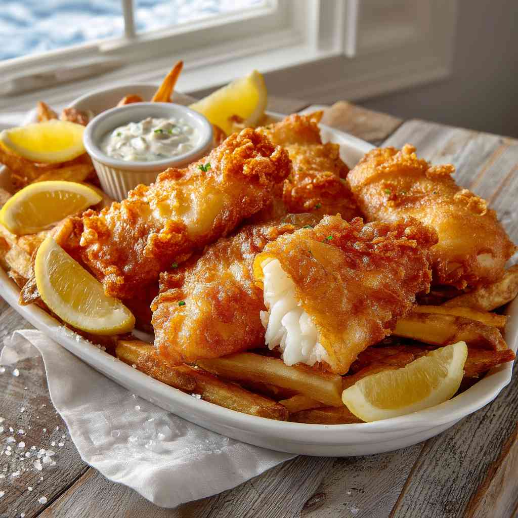 Golden Fish and Chips Recipe Worth Craving step image 2