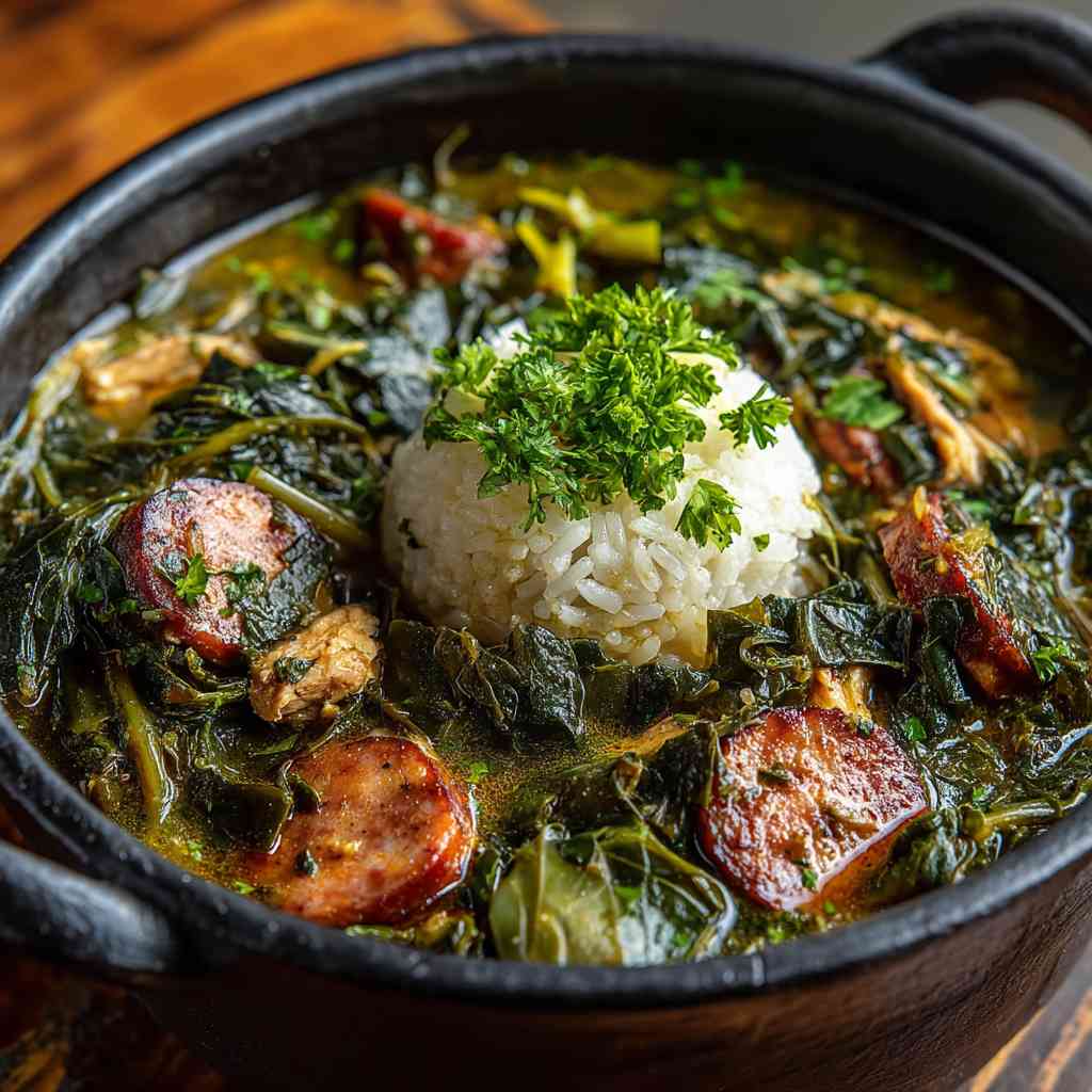 Traditional Gumbo Z’Herbes Recipe: Louisiana’s Green Magic Gumbo Z’Herbes