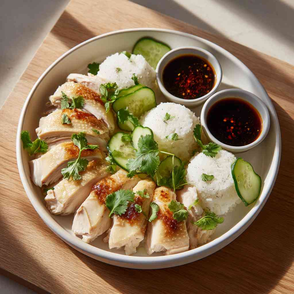 Authentic Hainanese Chicken Rice Recipe Made Simple Hainanese Chicken Rice