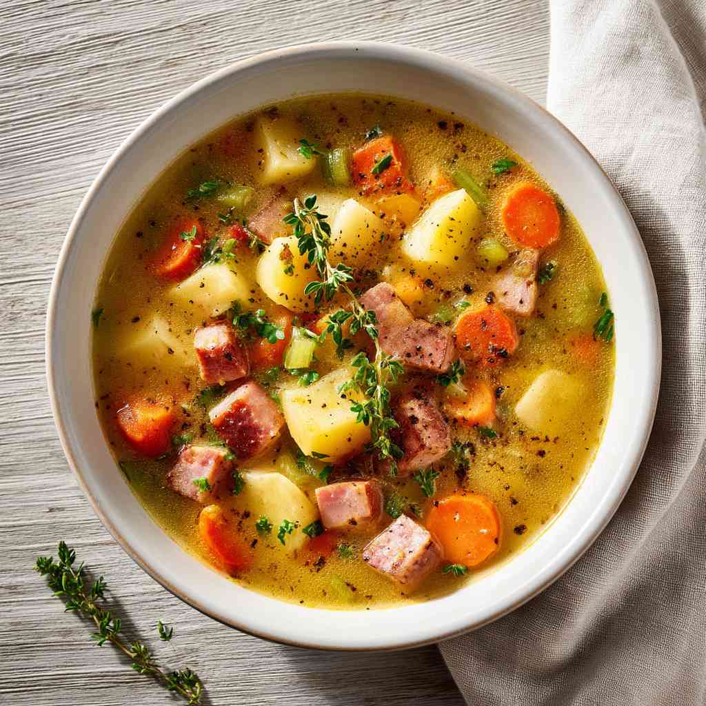 Hearty Ham Soup Recipe for Cozy Days Hearty Ham Soup
