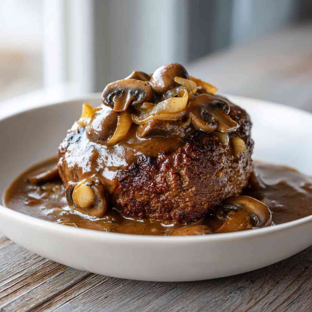 Comfort Hamburger Steak Recipe With Rich Gravy Hamburger Steak