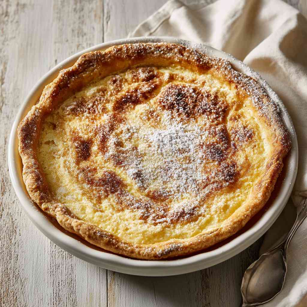 Impossible Lemon Pie step image 1