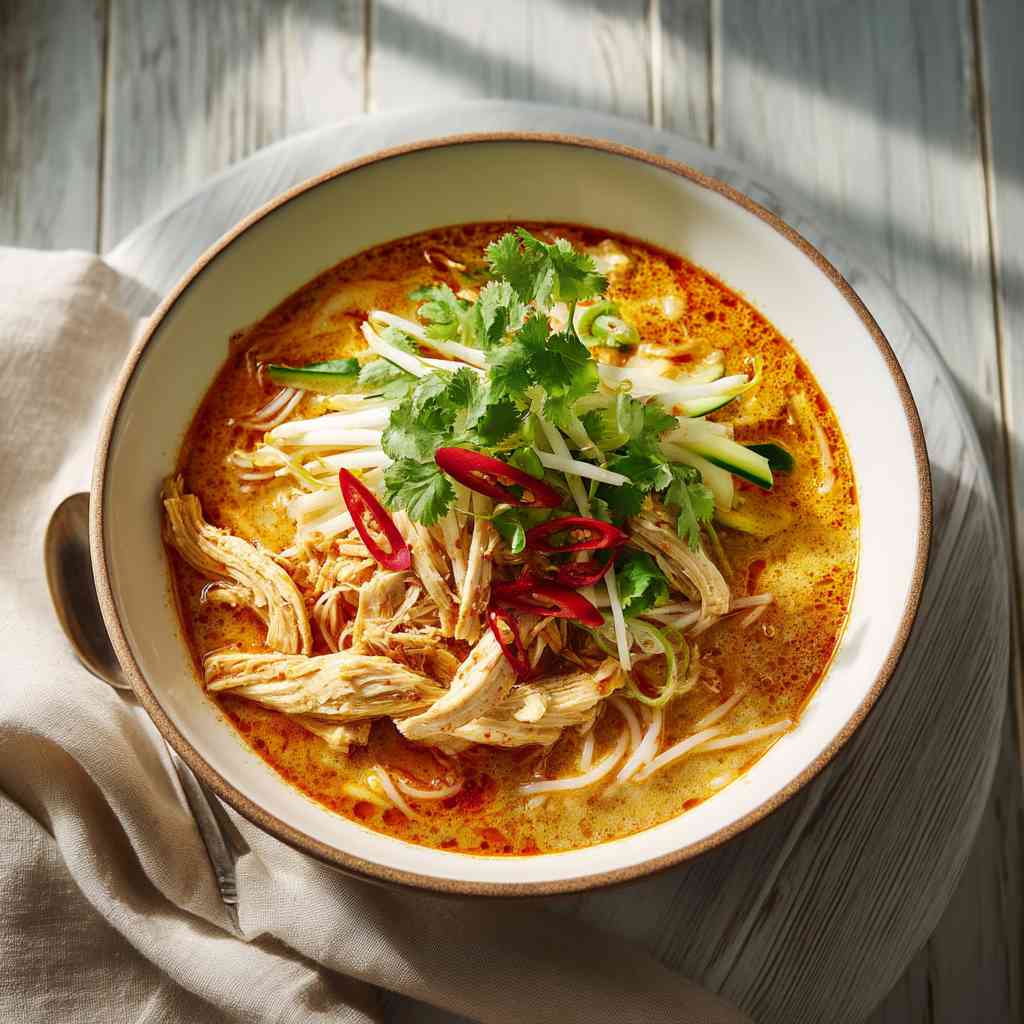 Aromatic Laksa Recipe: Southeast Asian Comfort Aromatic Laksa