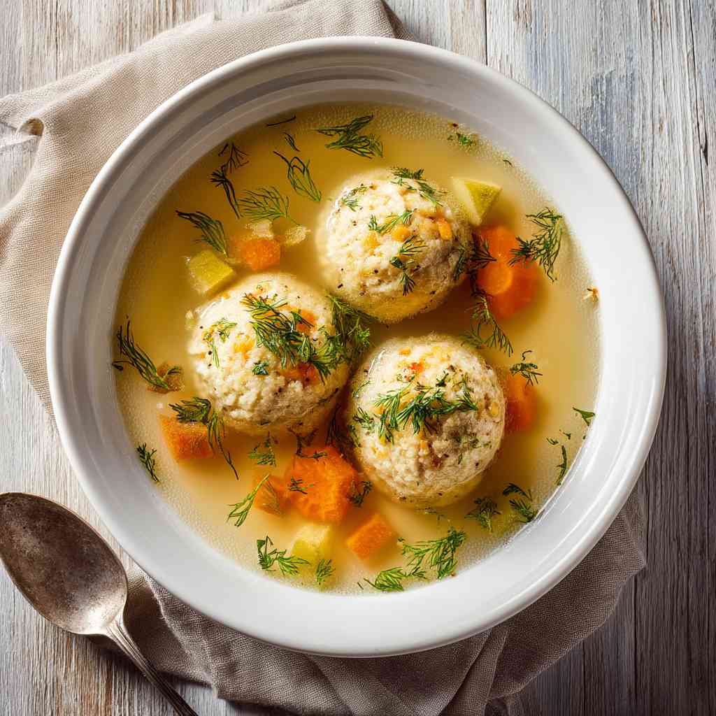 Grandma’s Comforting Matzo Ball Soup Recipe Matzo Ball Soup