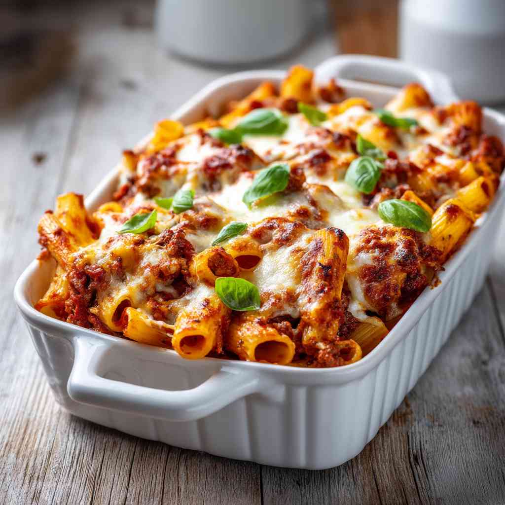 Comforting Mostaccioli Recipe for Family Dinners Comfort Mostaccioli
