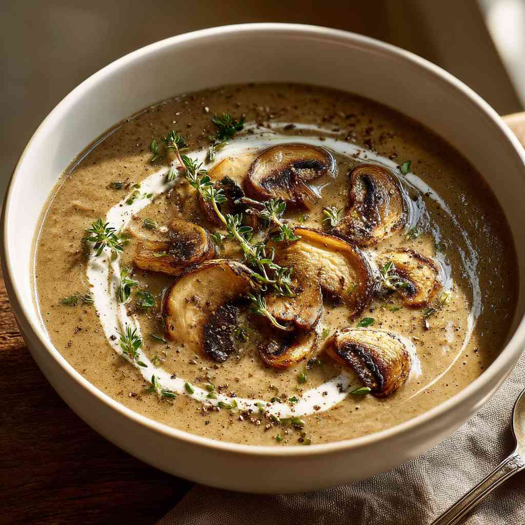 Creamy Mushroom Soup Recipe That Warms Hearts Creamy Mushroom Soup