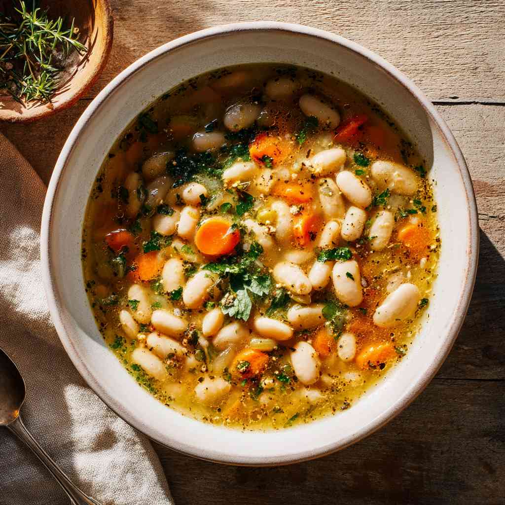 Hearty Navy Bean Soup Recipe for Cold Days Navy Bean Soup