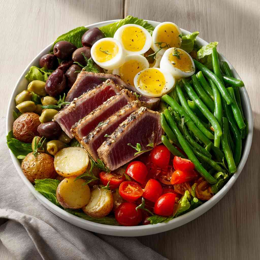 Fresh Niçoise Salad Recipe for Summer Evenings Niçoise Salad