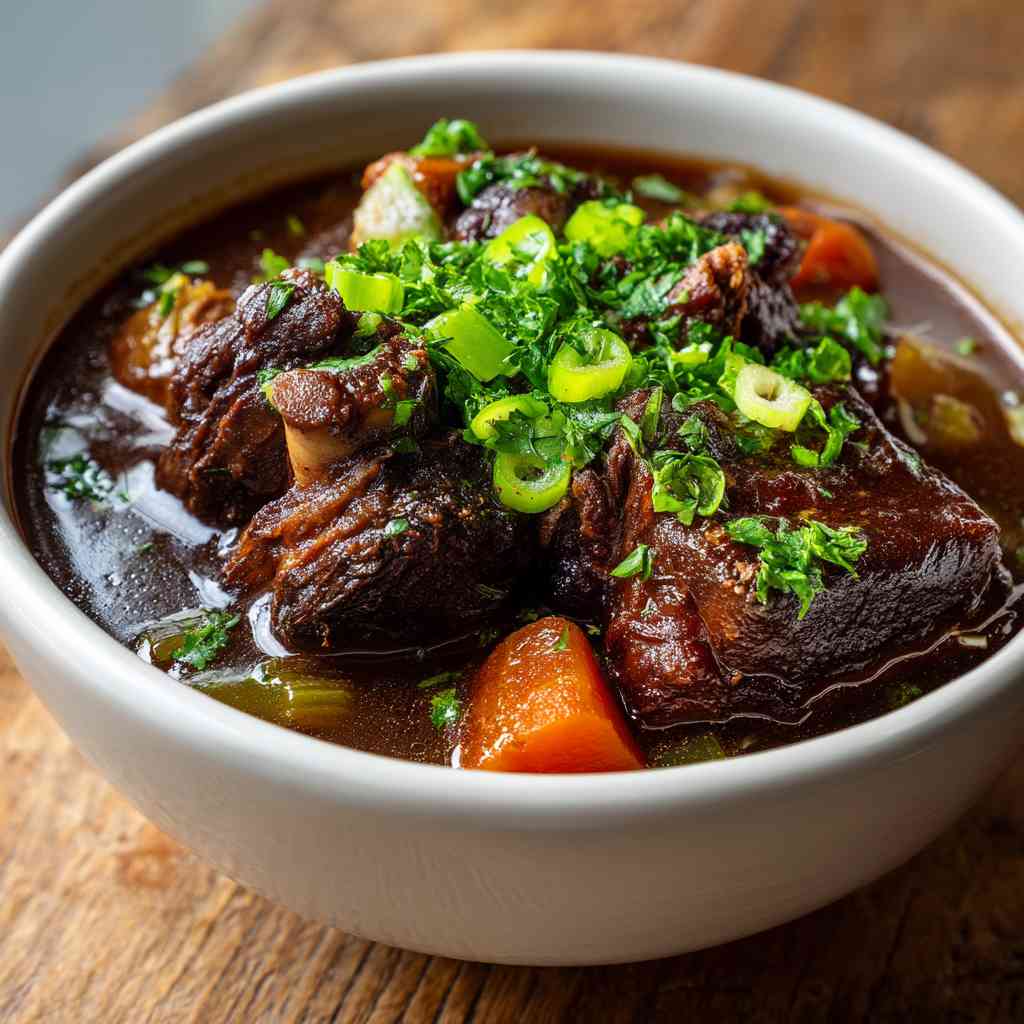 Hearty Oxtail Soup Recipe for Cold Days Oxtail Soup