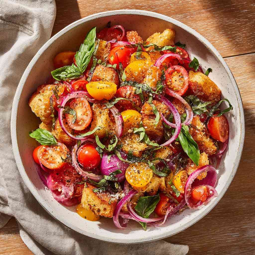 Rustic Panzanella Recipe: Summer’s Perfect Bread Salad Rustic Panzanella