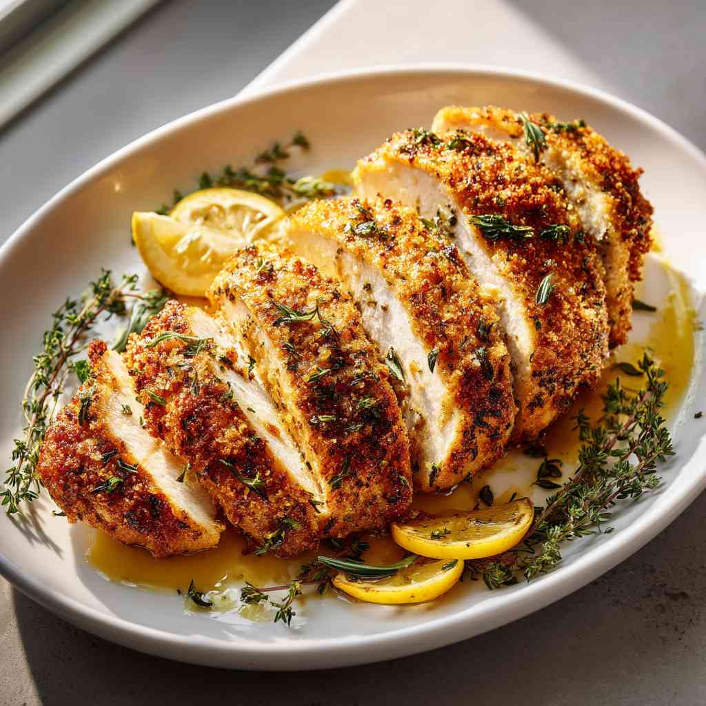 Golden Parmesan Crusted Chicken Recipe That Melts Hearts Parmesan Crusted Chicken