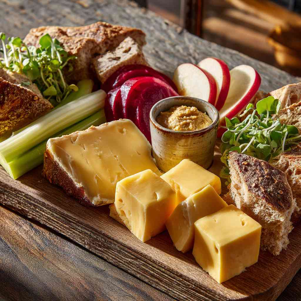 Hearty British Ploughman’s Lunch Recipe Ploughmans Lunch