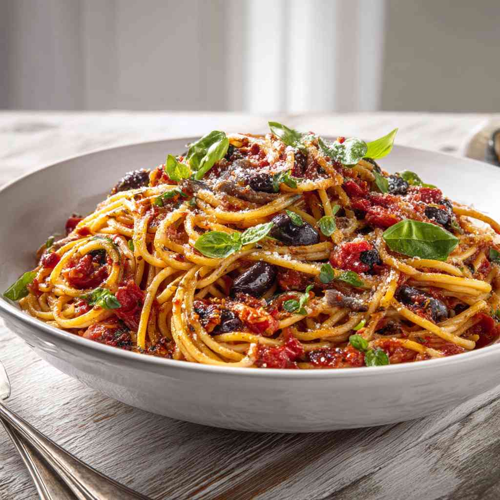 Bold Puttanesca Recipe: Midnight Pasta Adventure Pasta Puttanesca