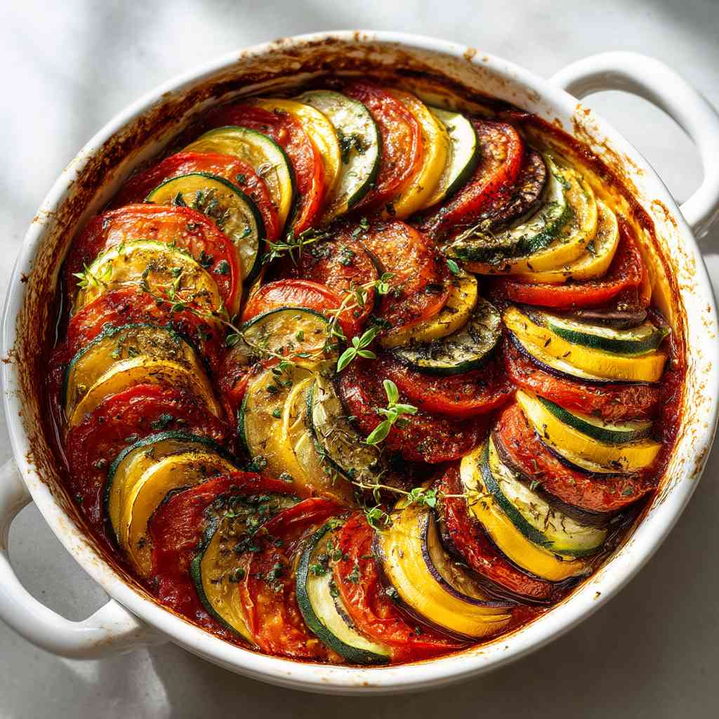 Rustic Ratatouille Recipe for Summer Garden Bounty Ratatouille