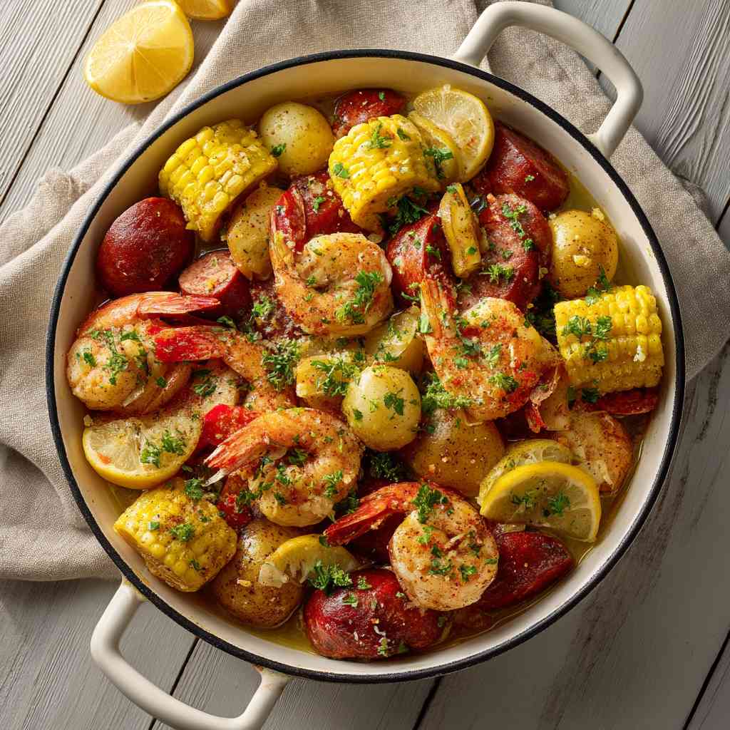 One-Pot Shrimp Boil Recipe for Crowd-Pleasing Gatherings Shrimp Boil