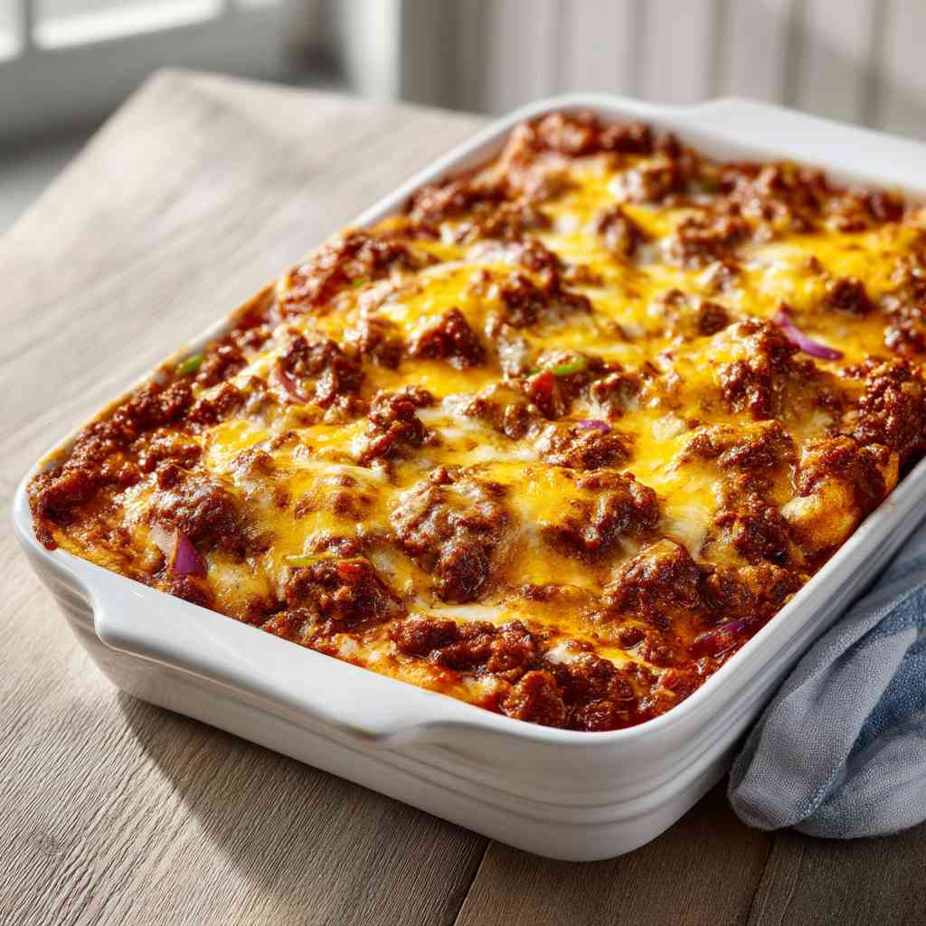 Comforting Sloppy Joe Casserole Recipe for Busy Weeknights Sloppy Joe Casserole