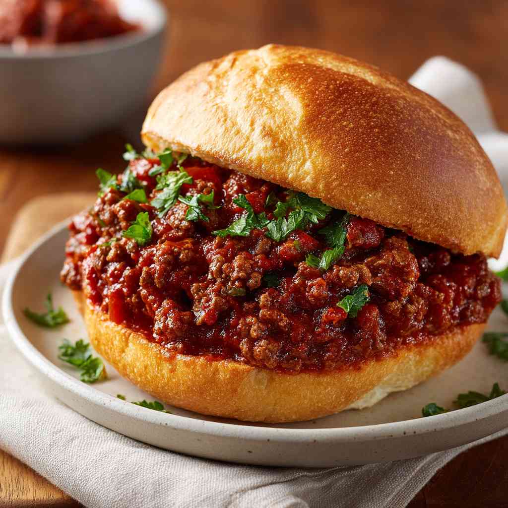 Towering Sloppy Joe Recipe: Triple-Decker Deli Dreams Sloppy Joe