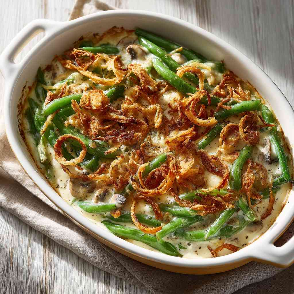 Slow Cooker Amish Green Bean Casserole step image 1