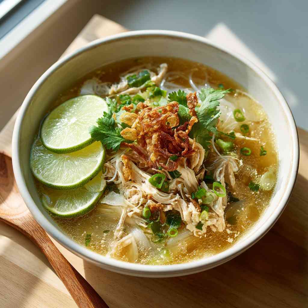Soto Ayam Recipe: Indonesia's Soul-Warming Chicken Soup - RecipeU ...