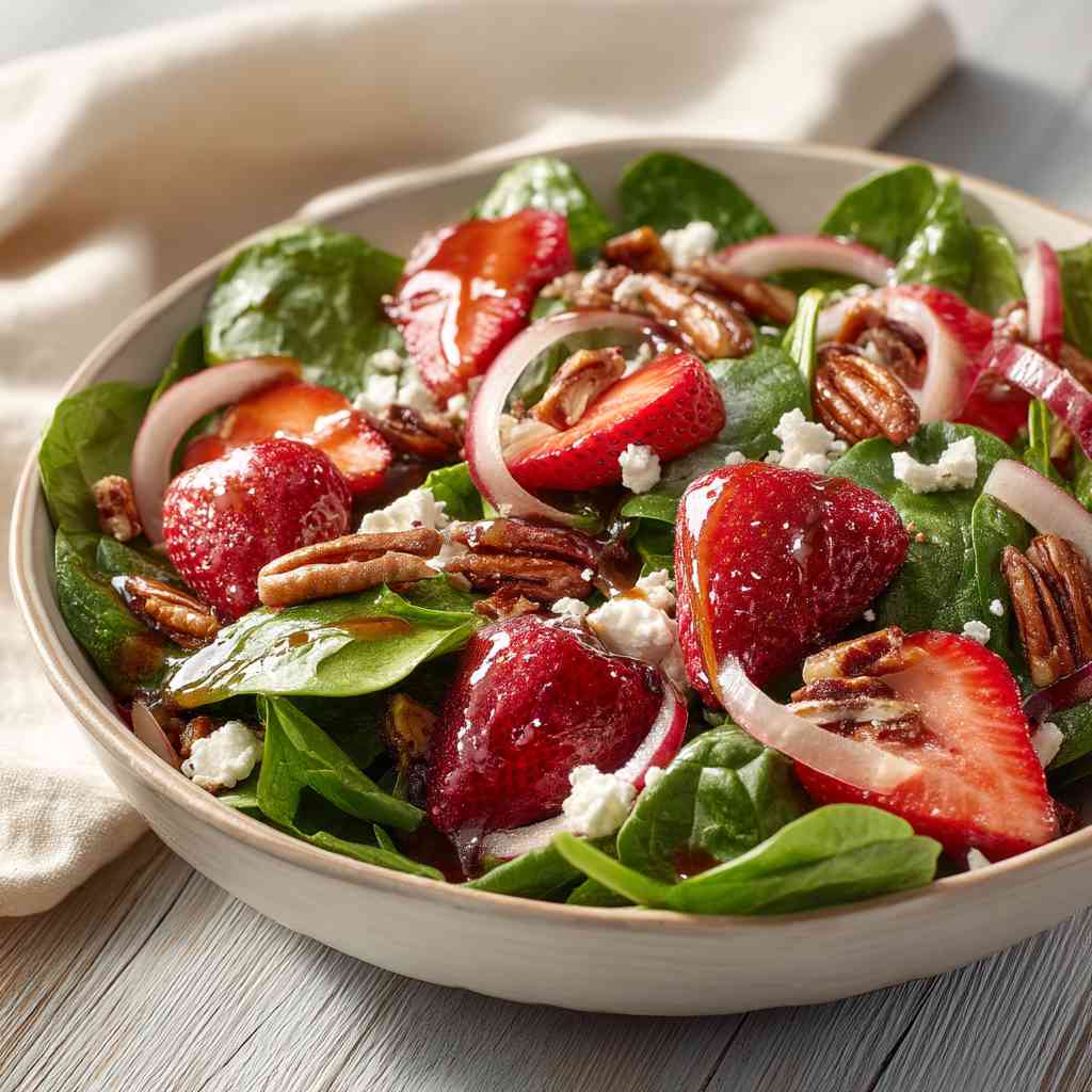 Warm Bacon Spinach Salad Recipe Bacon Spinach Salad