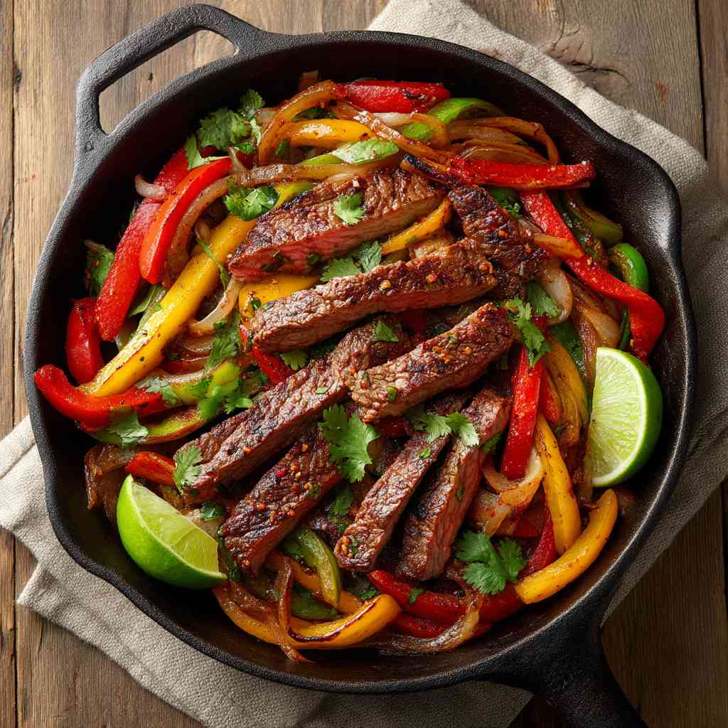 Sizzling Steak Fajitas Recipe for Busy Weeknights Steak Fajitas