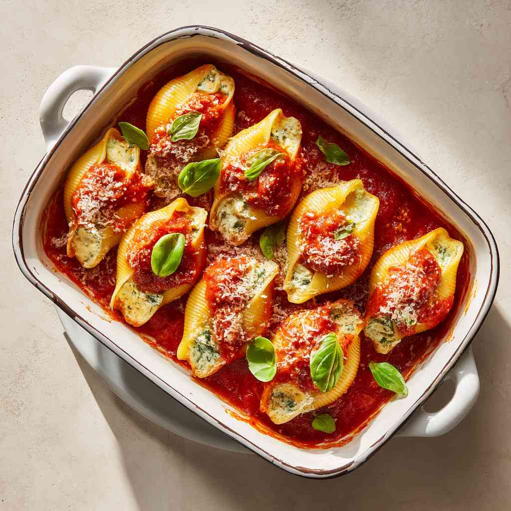 Heavenly Stuffed Shells Recipe for Family Dinners step image 1