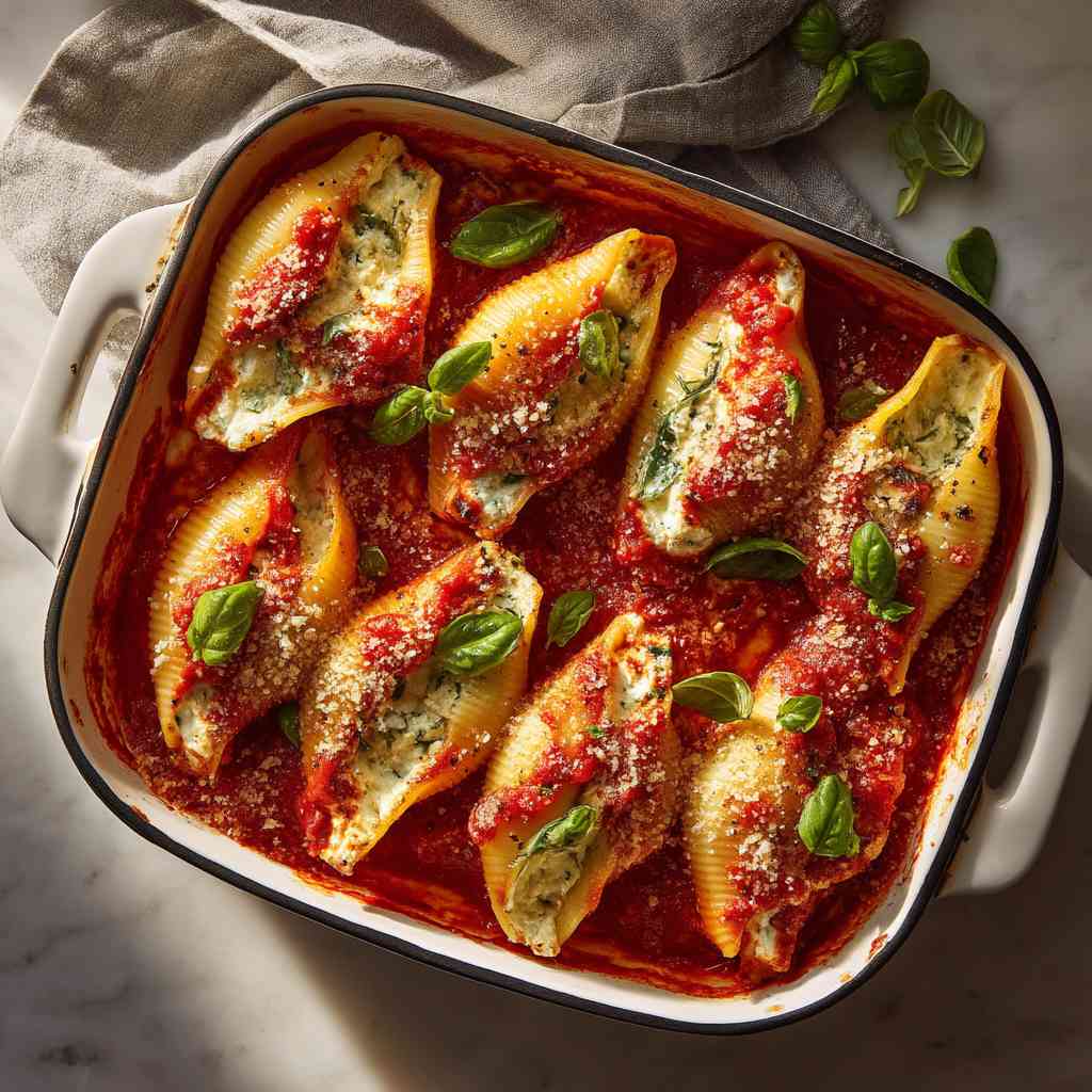 Heavenly Stuffed Shells Recipe for Family Dinners step image 2