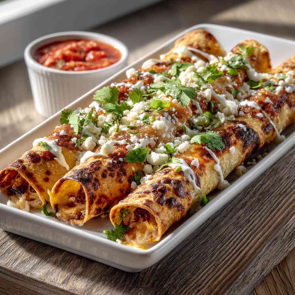 Crispy Beef Taquitos