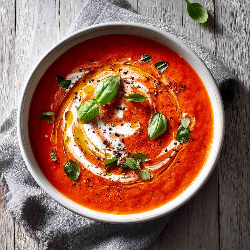 Garden-Fresh Tomato Soup Recipe for Cozy Evenings Garden Fresh Tomato Soup